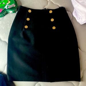 Black skirt, H&M, size US 2 made in Bangladesh